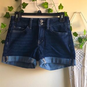 Denim blue shorts